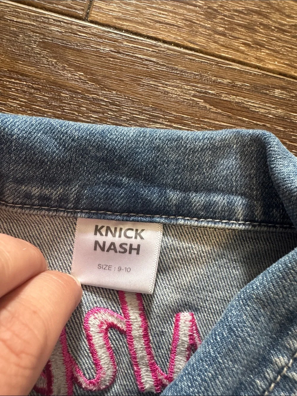 Knick Nash Nashville‎ Jean jacket youth 9-10